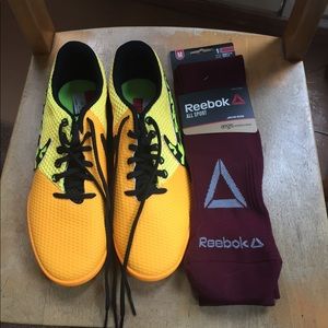 Nike Indoor Soccer Cleats with Socks